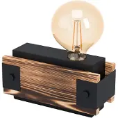 Eglo LAYHAM table lamp black/brown