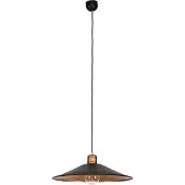 Euluna Hengelampe Garret I i mørkebrun/kobber Ø 50 cm