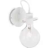 Ideal Lux vegglampe Radio, hvit, metall, E27