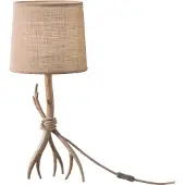 Mantra-Iluminacion Sabina bordlampe med tekstilskjerm