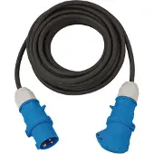Brennenstuhl CEE-forlengelseskabel 10m CEE 230V/16A H07RN-F 3G1,5 svart IP44