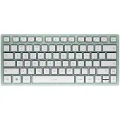 Cherry KW 7100 MINI BT - Tastatur - Europa - Grønn