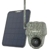 Reolink KEEN-RANGER-PT-SOLAR, IP-sikkerhetskamera, utendørs, trådløs, vegg/stang, kamuflasje, kuppel