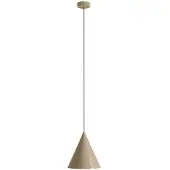 Aldex Hengelampe, svart, metall, Ø 24 cm, kjegleformet, E27