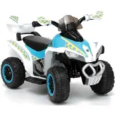 Lean cars ATV med batteri GTS1188-A White Police