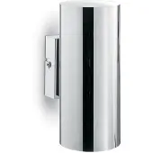 Ideal Lux vegglampe Look, krom, metall, 2 lyskilder opp/ned