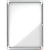 Nobo Premium Plus 4xa4 Ark Utendørs Display Magnetisk Hvit Bakgrunn