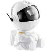 Mtp Products XO-CF4 Astronaut Stjerne Projeksjonslys - Hvit