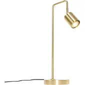QAZQA Smart bordlampe messing justerbar inkl. WiFi GU10 - Jav