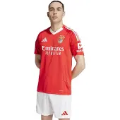 Adidas Benfica 24/25 Hjem Kortarmet T-skjorte