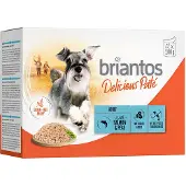 Briantos Økonomipakke Delicious Paté 48 x 100 g - Laks