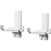 B-Tech Ultragrip Pro BT77 - Monteringssett - for høyttaler(e) - hvit - veggmonterbar (en pakke 2)