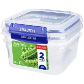 Sistema Square Klip It Plus 2-Pakk 1,15L