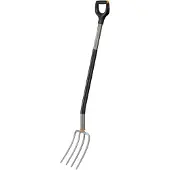Fiskars ergonomisk hagegaffel (flate tenner)