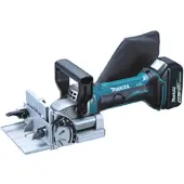 Makita DPJ180 - Biscuit joiner - trådløs - 100 mm - 2 batterier - 18 V