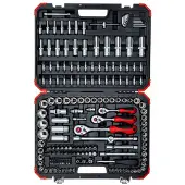 Gedore Socket Set 1/4 + 3/8 + 1/2 Verktøykasse