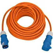 Brennenstuhl CEE-forlengelseskabel 25m CEE 230V/16A plugg/kobling IP44 oransje