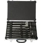 Makita D-42444 SDS-plus bor- og meiselsett, 17 stk.