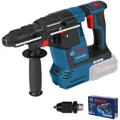 Bosch Batteridrevet borhammer med SDS plus GBH 18V-26 F Professional Solo i pappeske med ekstrahåndtak