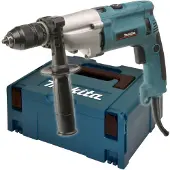 Makita HP2071J - Hammerbor - 1010 W - 2 hastigheter - nøkkelfri borhylse 13 mm