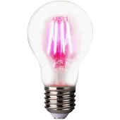 LIGHTME LED-plantepære E27 4W, 360° stråling
