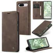 CASEME Google Pixel 8a 013 Series Lommebok-deksel - Kaffe