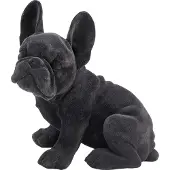 Kare dekorativ figur Waiting for Treats, polyresin, svart