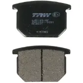 TRW Allround Organic Standard Suzuki Gr 650 84 Bremseklosser Foran