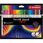 Stabilo Pen 68 ARTY carton pack of 30 brush pens