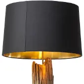Kare Nature Straight gulvlampe i tre, unik i sitt slag