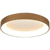 Mantra-Iluminacion Taklampe Niseko II CCT fjernkontroll Ø78 cm gullfarget