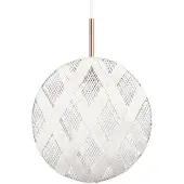 Forestier Chanpen M Diamant pendellampe, hvit
