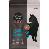Cosma Air-Dried tørrfòr laks & kylling - 2 x 2 kg