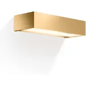 DECOR WALTHER Box LED-vegglampe gull 2 700 K 25cm