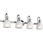 Kichler Vegglampe Cora til badet, med 4 lyskilder