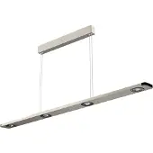 Evotec LED-pendellampe Light Wave med touchdimmer 110cm