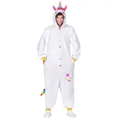 MOM Enhjørning Kigurumi-kostyme Med Hette Og Hale Menn
