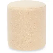 Giftdeco Gavedekor Rund lammepuff, Ø 32 cm