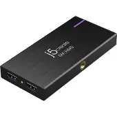 J5CREATE JVA14 - Videofangstadapter - USB-C 3.2 Gen 1 - svart