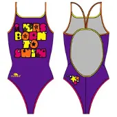 Turbo Was Born To Swim Tynn Stropp Badedrakt