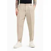 Armani Exchange for man. 8NZP15ZNFNZ1724 Beige linen trousers (38), Casual