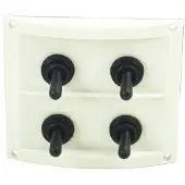 Euromarine Abs 4 Posisjoner Vanntett Elektrisk Panel