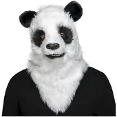 MOM Med Bevegelig Kjeve Panda Maske