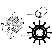 Finnord Yamaha 2t 6/8hk Impeller