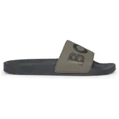 BOSS for man. 50536835 Flip-flops Aryeh green (39), Flat, None, Beachwear