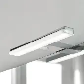 EBIR LED-speilbelysning Pandora, krom, bredde 30,8 cm