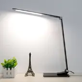 Aluminor Starglass LED-skrivebordslampe med glassfot