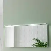 EBIR Esther 2 LED-speilbelysning, krom, bredde 120 cm