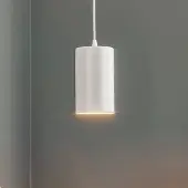 TEMAR LIGHTING Pendellampe ZW Tube 170, 1 lyskilde, hvit