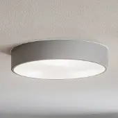 TEMAR LIGHTING Taklampe Cleo 400, IP54, Ø 40 cm grå